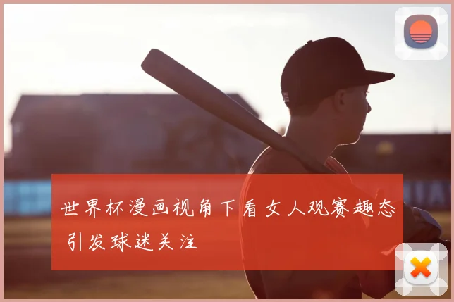 世界杯漫画视角下看女人观赛趣态 引发球迷关注