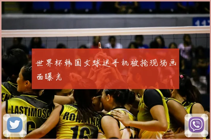 世界杯韩国女球迷手机被抢现场画面曝光