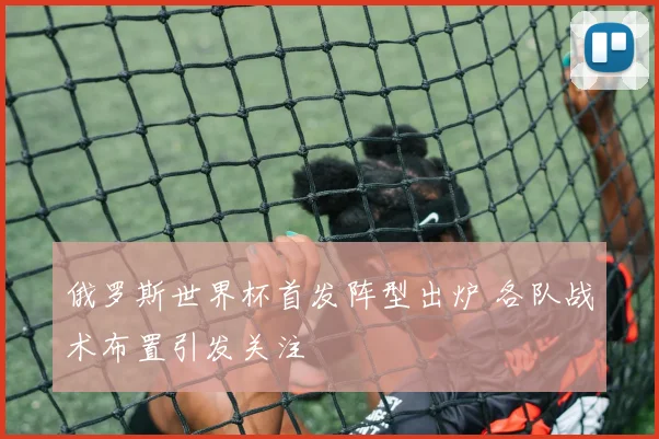 俄罗斯世界杯首发阵型出炉 各队战术布置引发关注