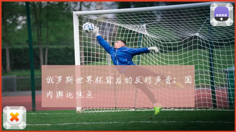 俄罗斯世界杯背后的反对声音：国内舆论焦点
