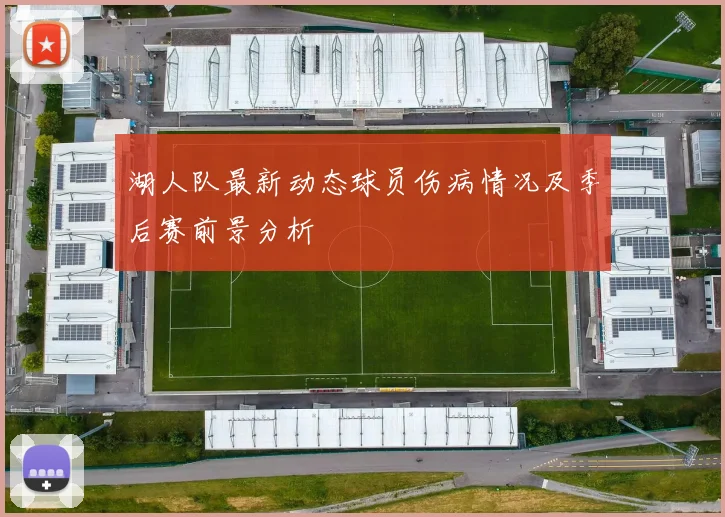 湖人队最新动态球员伤病情况及季后赛前景分析